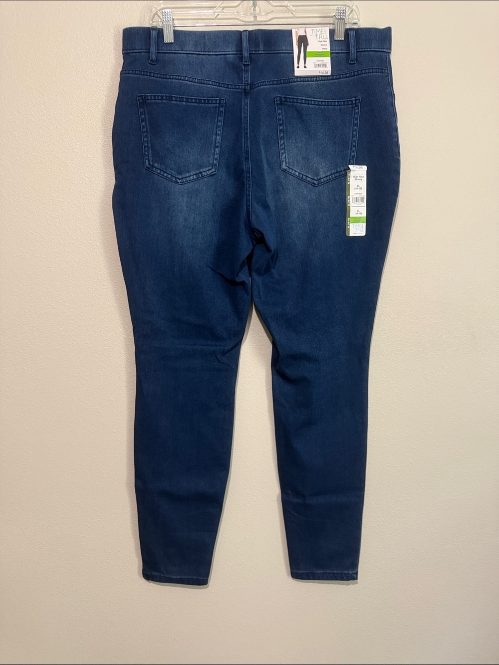 Time and Tru Dark Blue Skinny Jeans